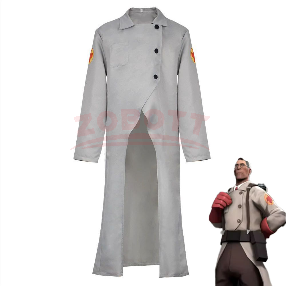 Костюм для косплея TF2 Medic D – обзор и цена Medical Lab Games
