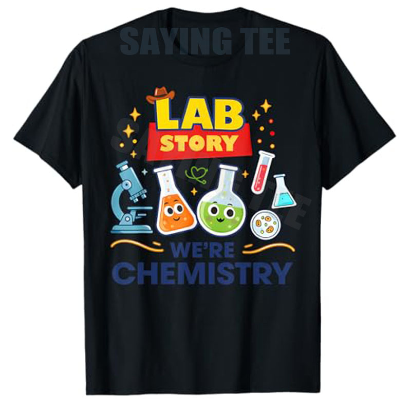 Футболка Lab Story We're Chemi – обзор и цена Medical Lab Graphics